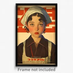 Hebrew Movie Poster - Boy Feeling Persevering, Zigzag White Apron (Art Print)