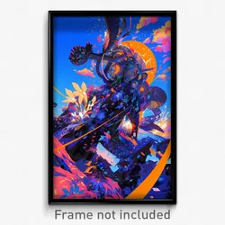 Art Poster - International Stronghold (Psychedelic Trippy Weird 11x17 Print)