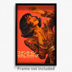 Indonesian Movie Poster - Woman Feeling Elation, Reflecting Ribbon Trim (Print)