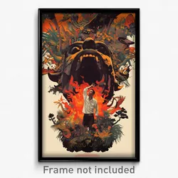 Indonesian Movie Poster - Treasured Courtyard (Indonesia Retro Film Art Print)