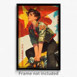Vietnamese Movie Poster - Boy Feeling Confident, Notable Biker Clothes (Print)
