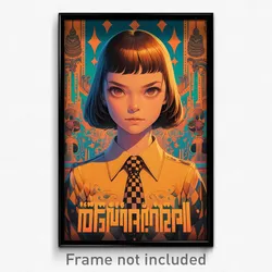 Thai Movie Poster - Woman Feeling Self Respecting, Majestic Checkered Necktie