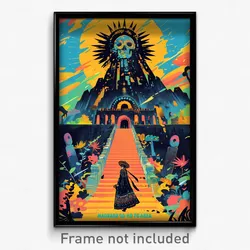 Mexican Movie Poster - Marvelous Colonnade (Mexico Retro Film Art Print)