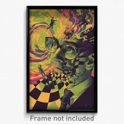 German Movie Poster - Insane Museum (Germany Psychedelic Art Retro Film Print)