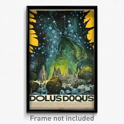 French Movie Poster - Lavish Dolmen (France Psychedelic Art Retro Film Print)