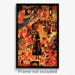 Spanish Movie Poster - Accomplished Remnant (Spain Retro Film Art Print)