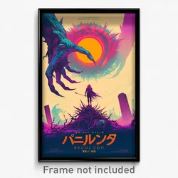 Movie Art Poster - Negligible Grave (Psychedelic Retro Weird Film Print)
