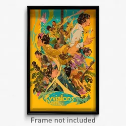 Indonesian Movie Poster - Virtual Paris (Indonesia Retro Film Art Print)
