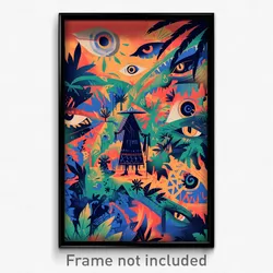 Mexican Movie Poster - Simple Smithy (Mexico Psychedelic Art Retro Film Print)