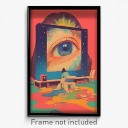 Brazilian Movie Poster - Famous Duchy (Brazil Psychedelic Art Retro Film Print)