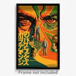 Brazilian Movie Poster - Man Feeling Powerless, Wavy Yellow Neckerchief (Print)