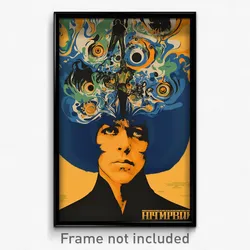 Greek Movie Poster - Man Feeling Astonished, Zealous Fur Hat (Greece Art Print)