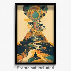 Bollywood Movie Poster - Underground Isthmus (India Retro Hindi Film Art Print)