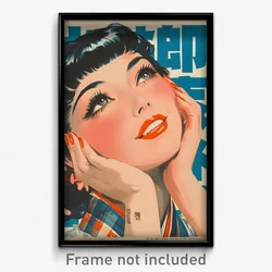 Chinese Movie Poster - Girl Feeling Thrilled, Curvy Suit (China Film Art Print)
