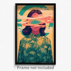 Vietnamese Movie Poster - Girl Feeling Confusion, Grandiose Jumpsuit (Art Print)