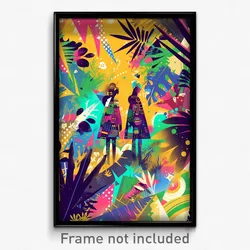 Brazilian Movie Poster - Fluid Crossing (Brazil Retro Film Art Print)