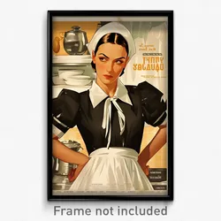 Greek Movie Poster - Woman Feeling Annoyance, Pricey Maid (Greece Art Print)