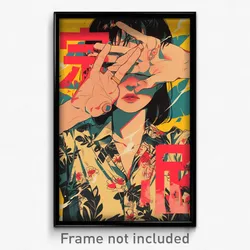 Vietnamese Movie Poster - Woman Feeling Hope, Cluttered Dress Shirt (Art Print)
