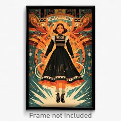 Mexican Movie Poster - Girl Feeling Comfortable, Elaborate Maid Apron (Print)