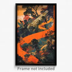 Indonesian Movie Poster - Striking Viaduct (Indonesia Retro Film Art Print)
