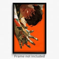 Spanish Movie Poster - Man Feeling Enchanted, Nifty Print Gloves (Art Print)