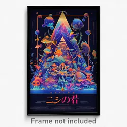Vietnamese Movie Poster - Triangular Aquarium (Vietnam Retro Film Art Print)