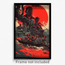 Indonesian Movie Poster - Creepy Swamp (Indonesia Retro Film Art Print)