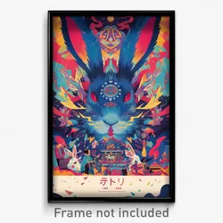 Icelandic Movie Poster - Flawless Rabbit (Iceland Retro Film Art Print)