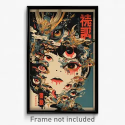 Chinese Movie Poster - Stunning Folly (China Psychedelic Art Retro Film Print)