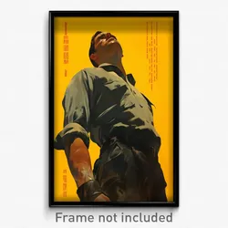 Mexican Movie Poster - Man Feeling Miserable, Radiant Black Wristband (Print)