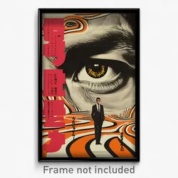 Japanese Movie Poster - Man Feeling Glumness, Exotic Vest (Japan Film Art Print)