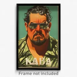 Spanish Movie Poster - Man Feeling Fright, Outrageous Two Tone Shirt (Art Print)