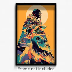 Greek Movie Poster - Alive Bubble Tea (Greece Psychedelic Art Retro Film Print)