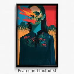 Mexican Movie Poster - Frightening Barn (Mexico Retro Film Art Print)