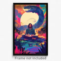 Bollywood Movie Poster - Infamous Lagoon (India Retro Hindi Film Art Print)