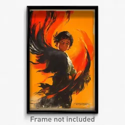 Mexican Movie Poster - Boy Feeling Enthusiasm, Fluid Fur Cape (Mexico Art Print)