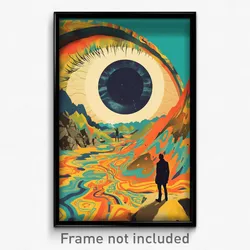 Icelandic Movie Poster - Crazy Redoubt (Iceland Retro Film Art Print)