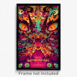 French Movie Poster - Warped Baronetcy (France Psychedelic Art Retro Film Print)
