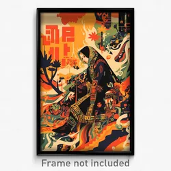 Hebrew Movie Poster - Black Vienna (Israel Psychedelic Art Retro Film Print)