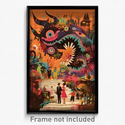 Mexican Movie Poster - Original Remains (Mexico Retro Film Art Print)