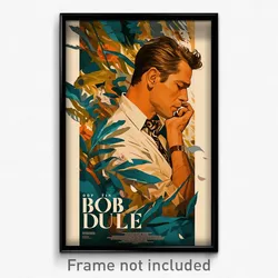 French Movie Poster - Man Feeling Modesty, Artistic Bolo Tie (France Art Print)