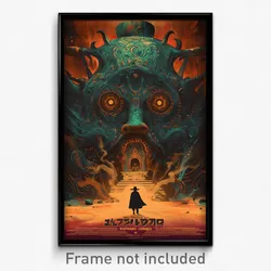 Mexican Movie Poster - Authentic Hutch (Mexico Psychedelic Art Retro Film Print)