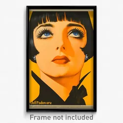 German Movie Poster - Woman Feeling Sorrow, Sparkling Bowtie (Germany Art Print)