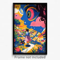 Brazilian Movie Poster - Bubbly Smithy (Brazil Psychedelic Art Retro Film Print)