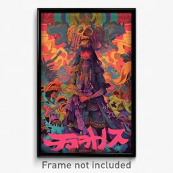 Bollywood Movie Poster - Woman Feeling Enjoyment, Outrageous Frills (Art Print)