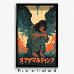 Indonesian Movie Poster - Girl Feeling Humiliation, Radiant Winged Footwear