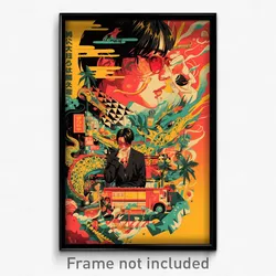 Vietnamese Movie Poster - Acclaimed Hot Dog Stand (Vietnam Retro Film Art Print)