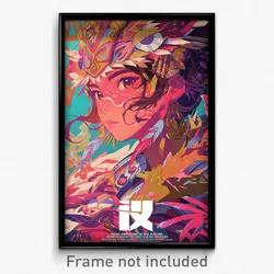 Indonesian Movie Poster - Girl Feeling Homesickness, Homely Cosplay (Art Print)
