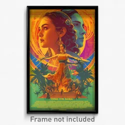 Mexican Movie Poster - Girl Feeling Melancholy, Advanced Highleg Leotard (Print)