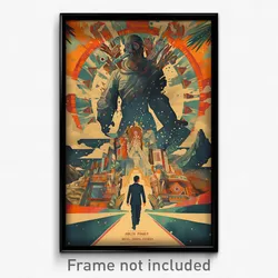 Spanish Movie Poster - Starry Commune (Spain Psychedelic Art Retro Film Print)